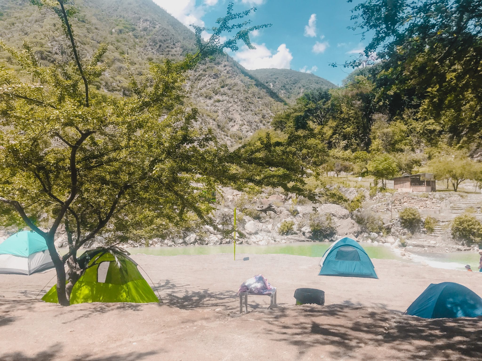 camping Mexico holiday